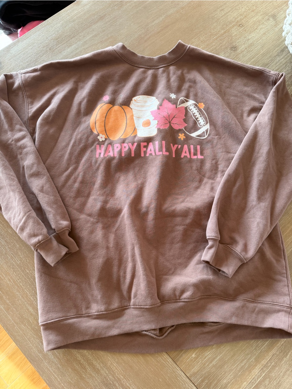Happy Fall Y’all Graphic Sweatshirt